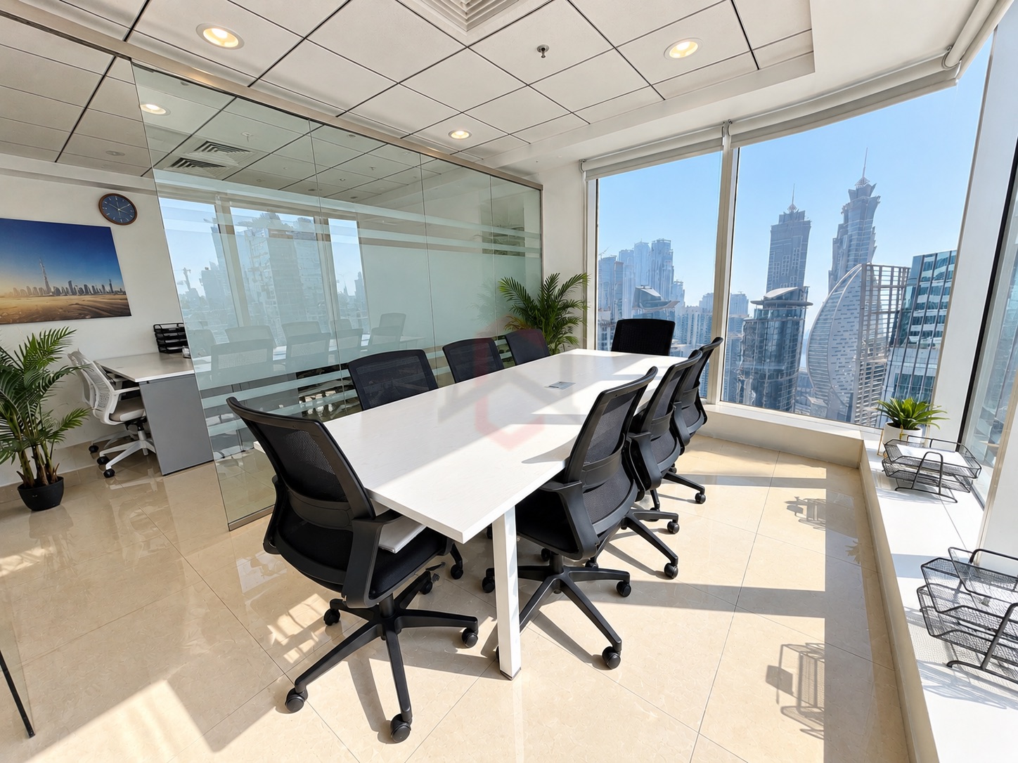 Furnished | Washroom includes | High floor